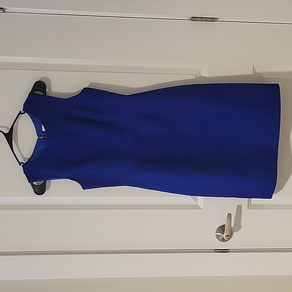 🎀 Kate Spade ♠️ Navy Blue Dress - Picture 1 of 3